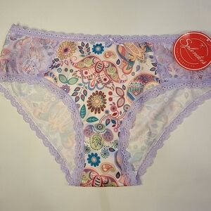 Splendies Panties, floral, Size M